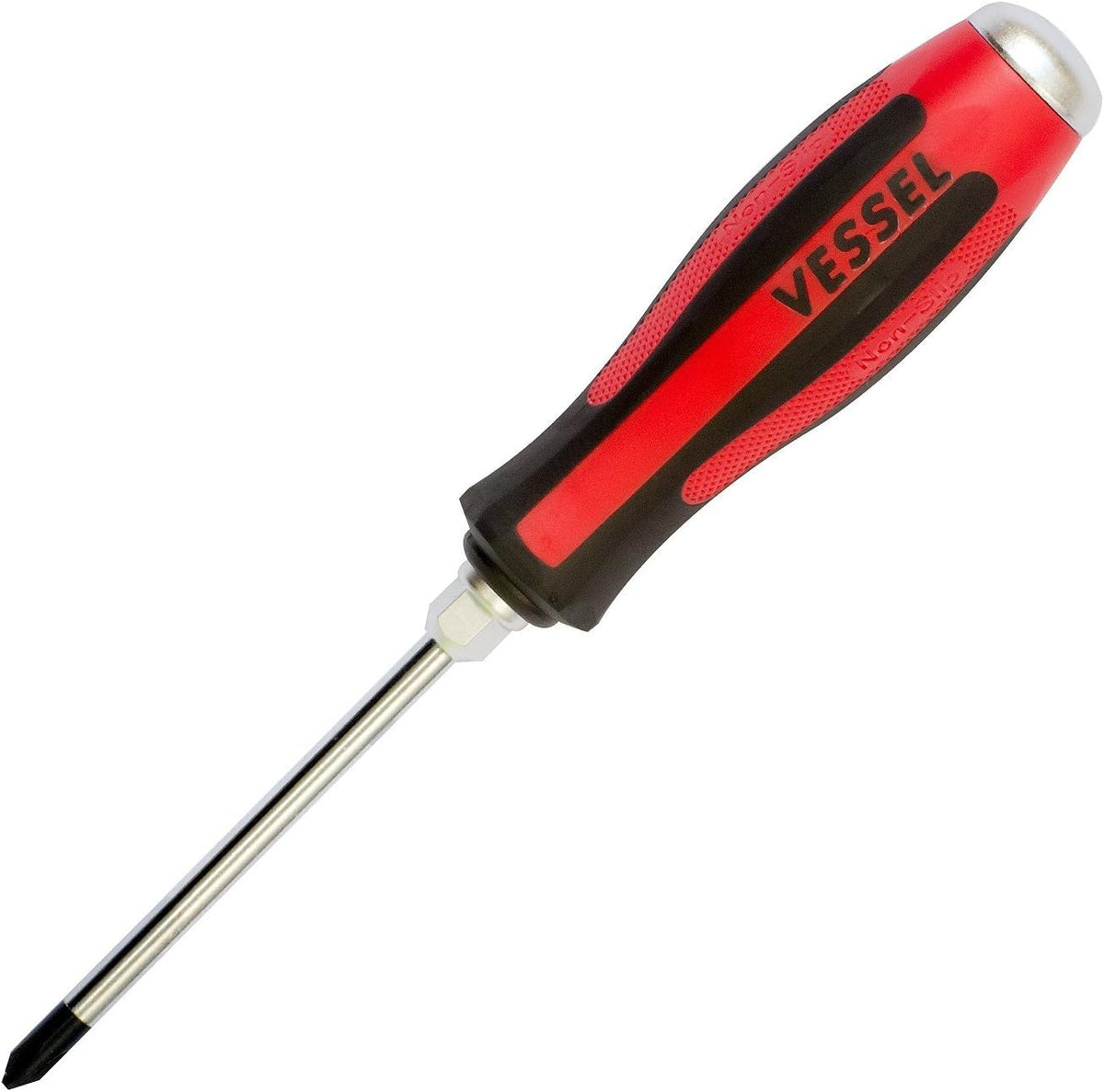 VESSEL MEGADORA Tang-Thru Screwdriver +1x75 (3") 930P175