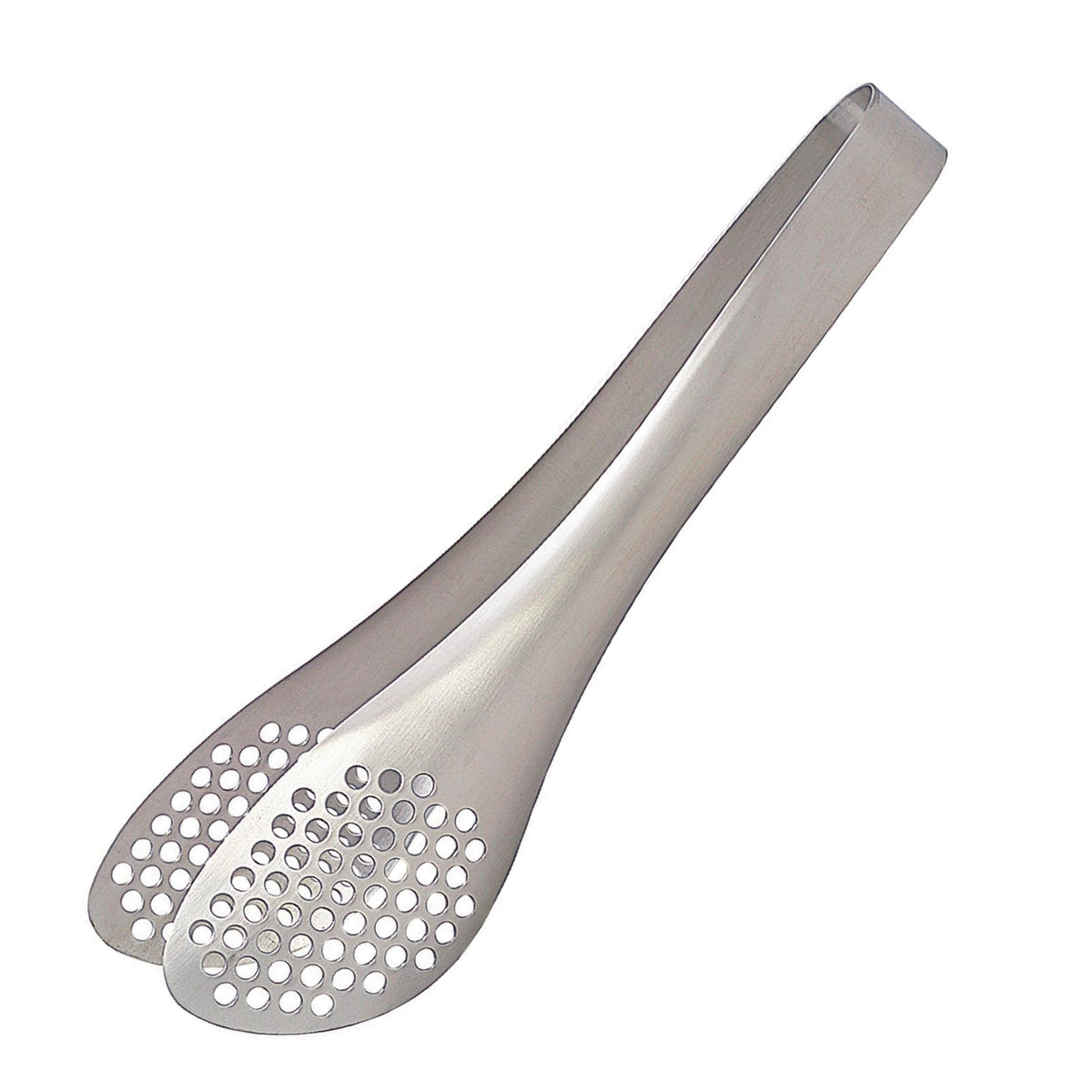 Sori Yanagi Sori Yanagi Asymmetrical Design Fits Any Bowl or Pan Angle, High Performance Tongs, Stainless Steel Tongs, Perforated, Perforated, Can Be Used While Draining, Seamless One-Piece Molding