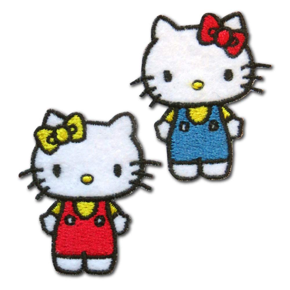 Sanrio Hello Kitty Patch for Both Iron and Seal Adhesive