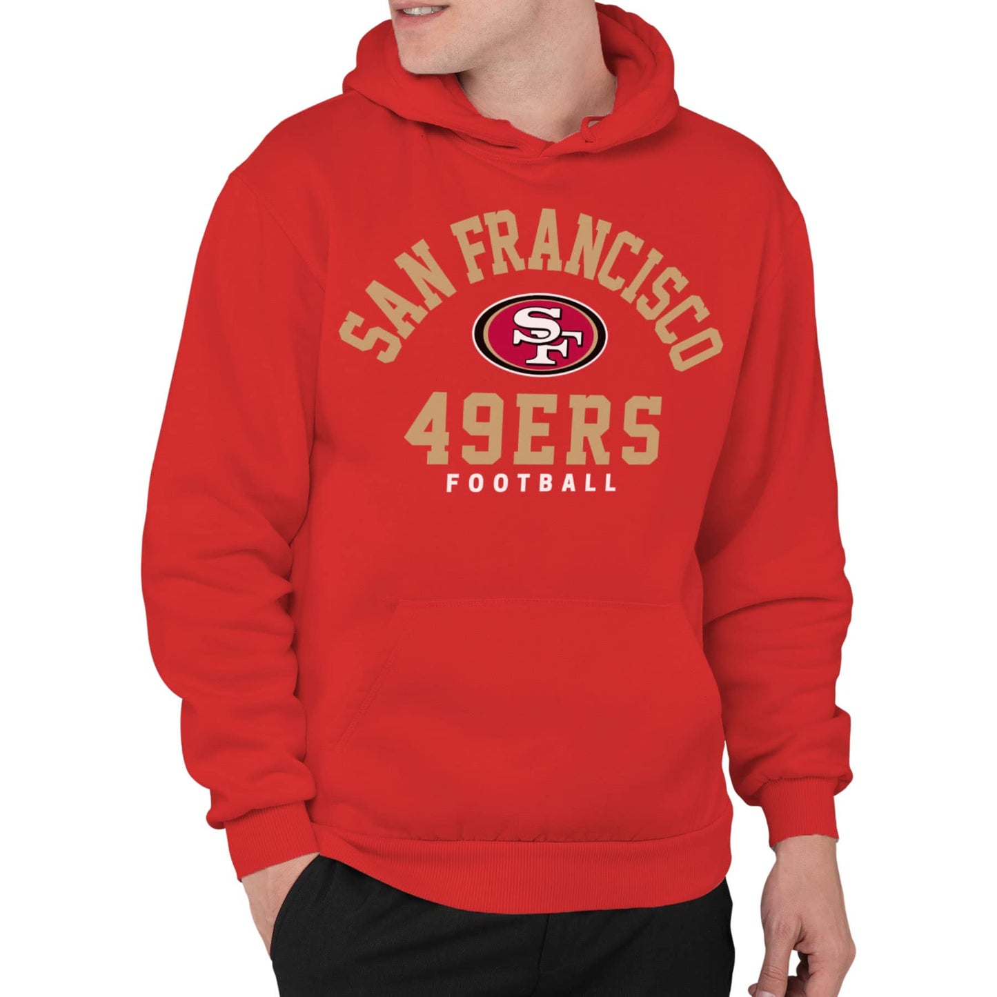 Junk Food NFL - San Francisco 49ers Classic Team Logo Adult Hoodie