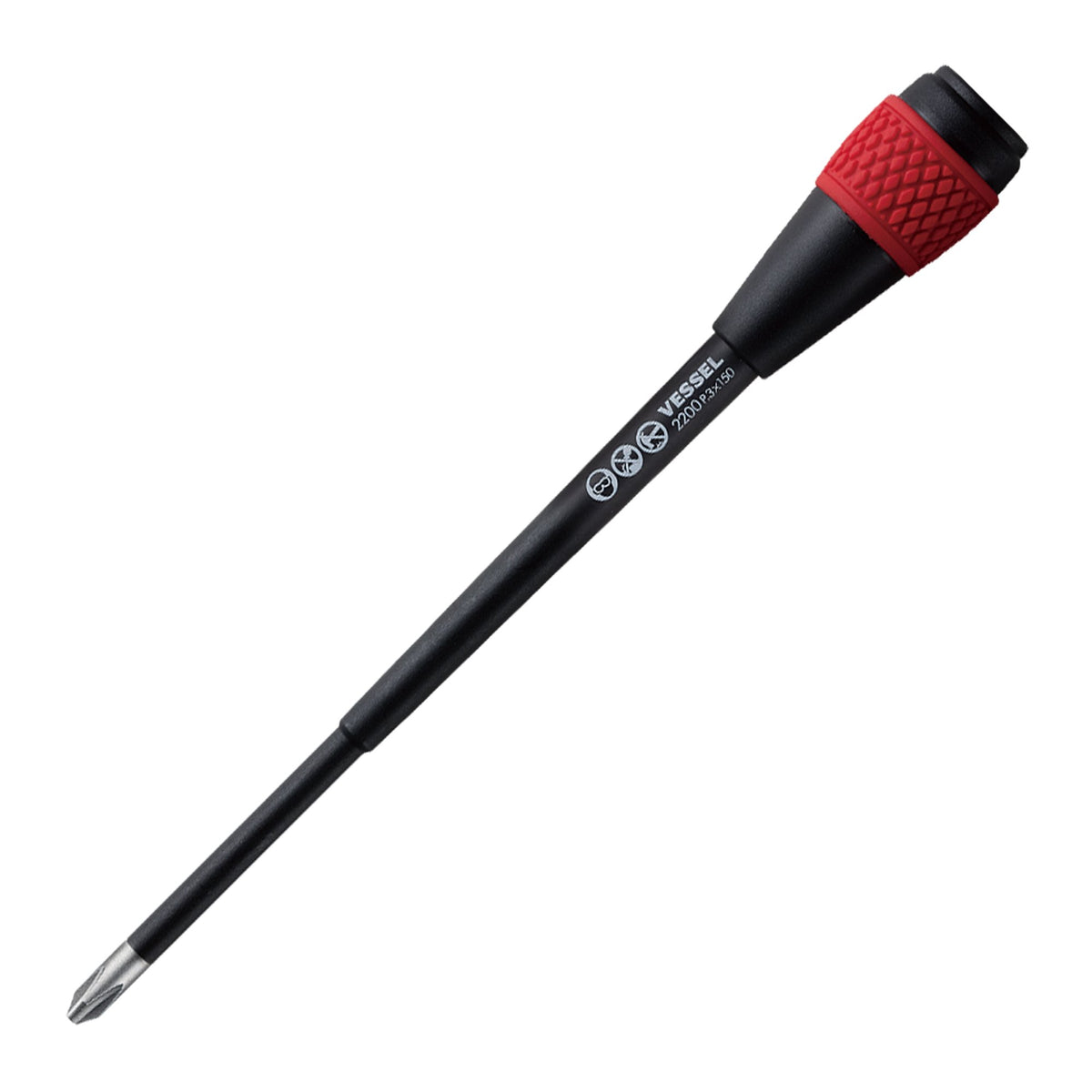 VESSEL Ball Ratchet Driver Replacement Shaft 2200B +3 x 150