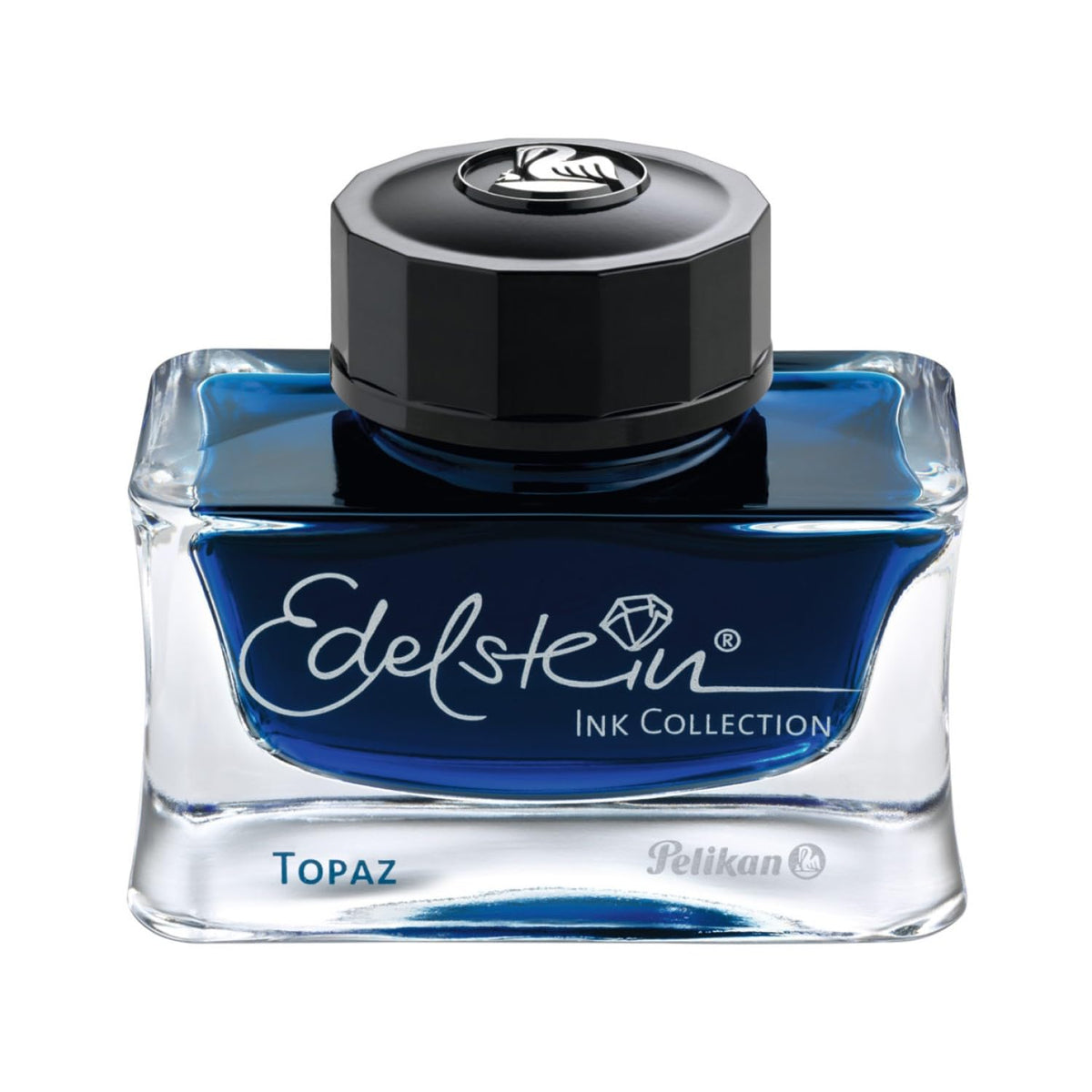 Pelikan Edelstein Bottled Ink for Fountain Pens, Blue Topaz, 50ml, 1 Each (339382)