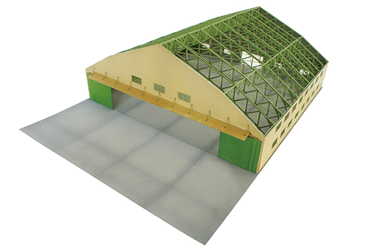 Japanese Army Wooden Hangar (Plastic model)