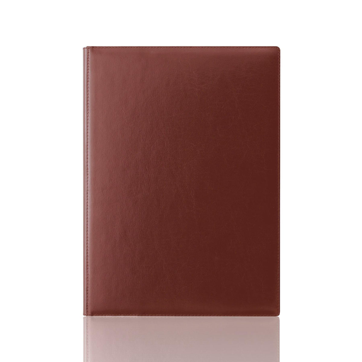 レイメイ藤井 Raymay Fujii ZVP701C ZeitVektor A4 Leather Report Pad, Brown