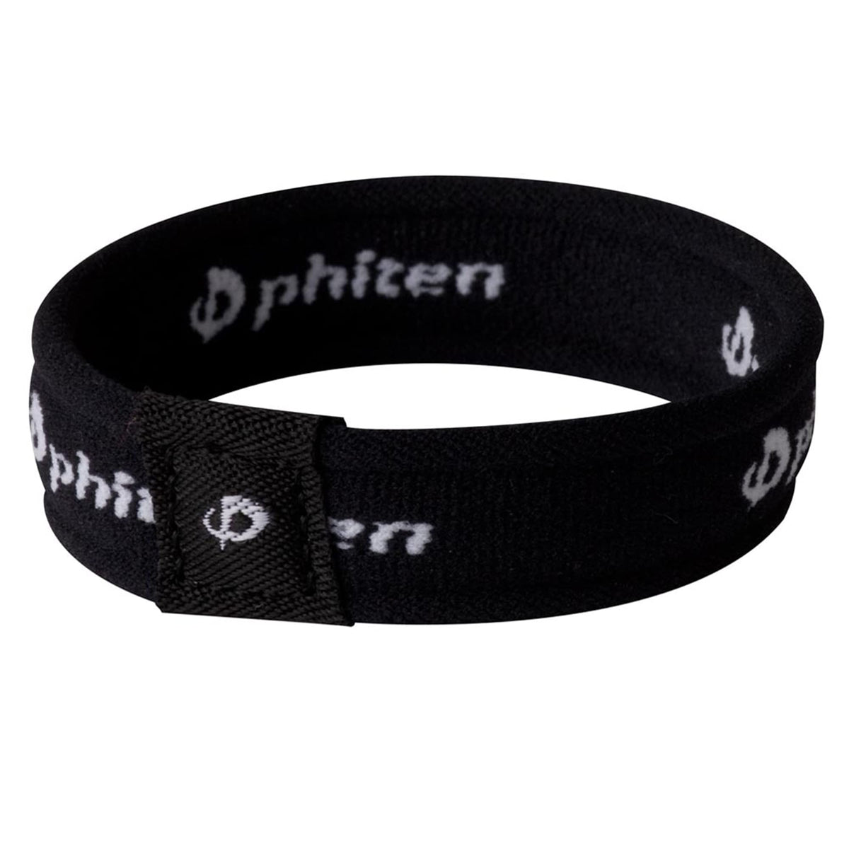 Phiten 2nd Gen Titanium Bracelet, Black, 6.75-Inch