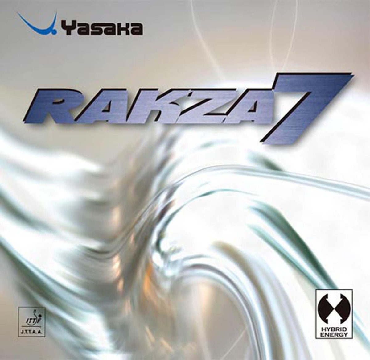 Yasaka Rakza 7 Table Tennis Rubbers (Black, 2.0)