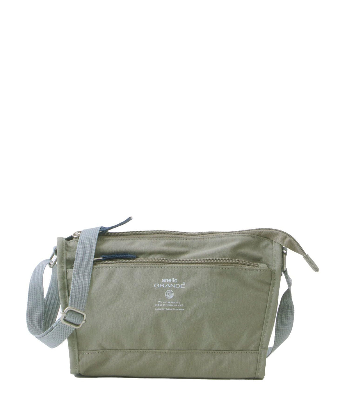 Anero Grande CABIN GTM0173Z Mini Shoulder Bag, Lightweight, Water Repellent, Multiple Storage, Gray Beige