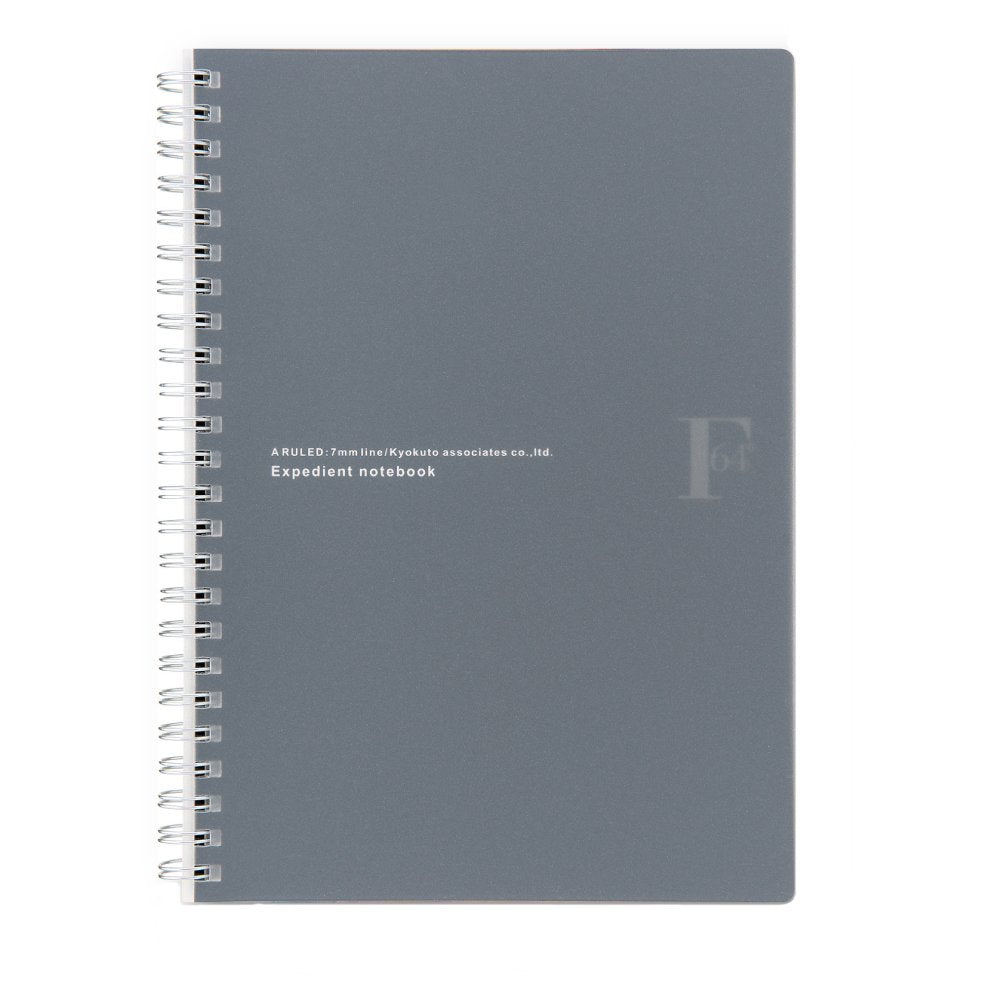 キョクトウ・アソシエイツ Kyoku PTA03A5K FOBCOOP A Ruled Ring Notebook, Black
