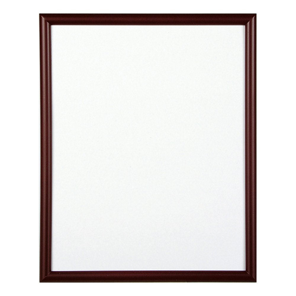 アートプリントジャパン A.P.J. D-Shaped Frame, 20 Square Size (7.9 x 7.9 inches (200 x 200 mm), Mahogany