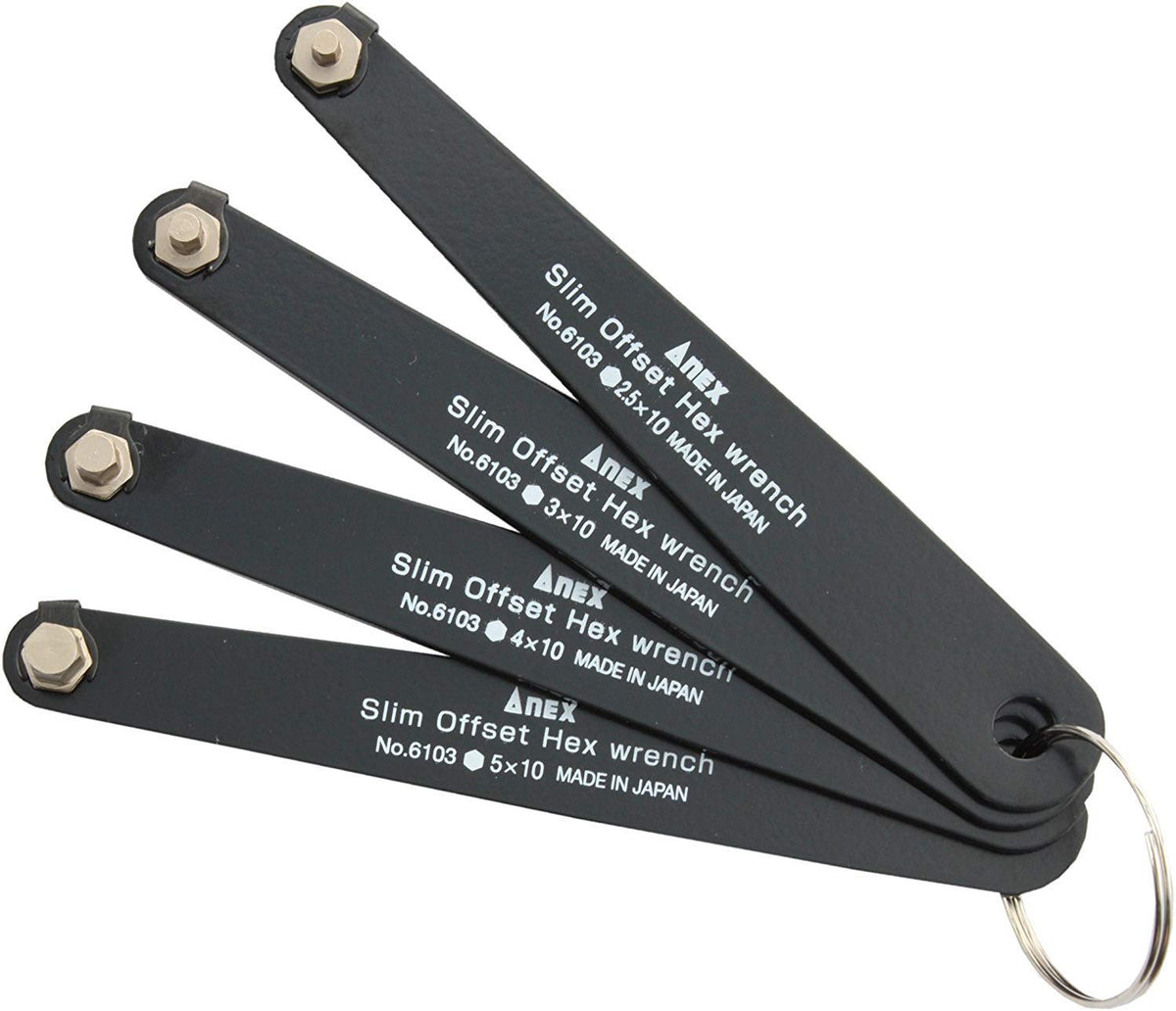 Anex 6103f Ultra Low Profile Hex Drive Handle