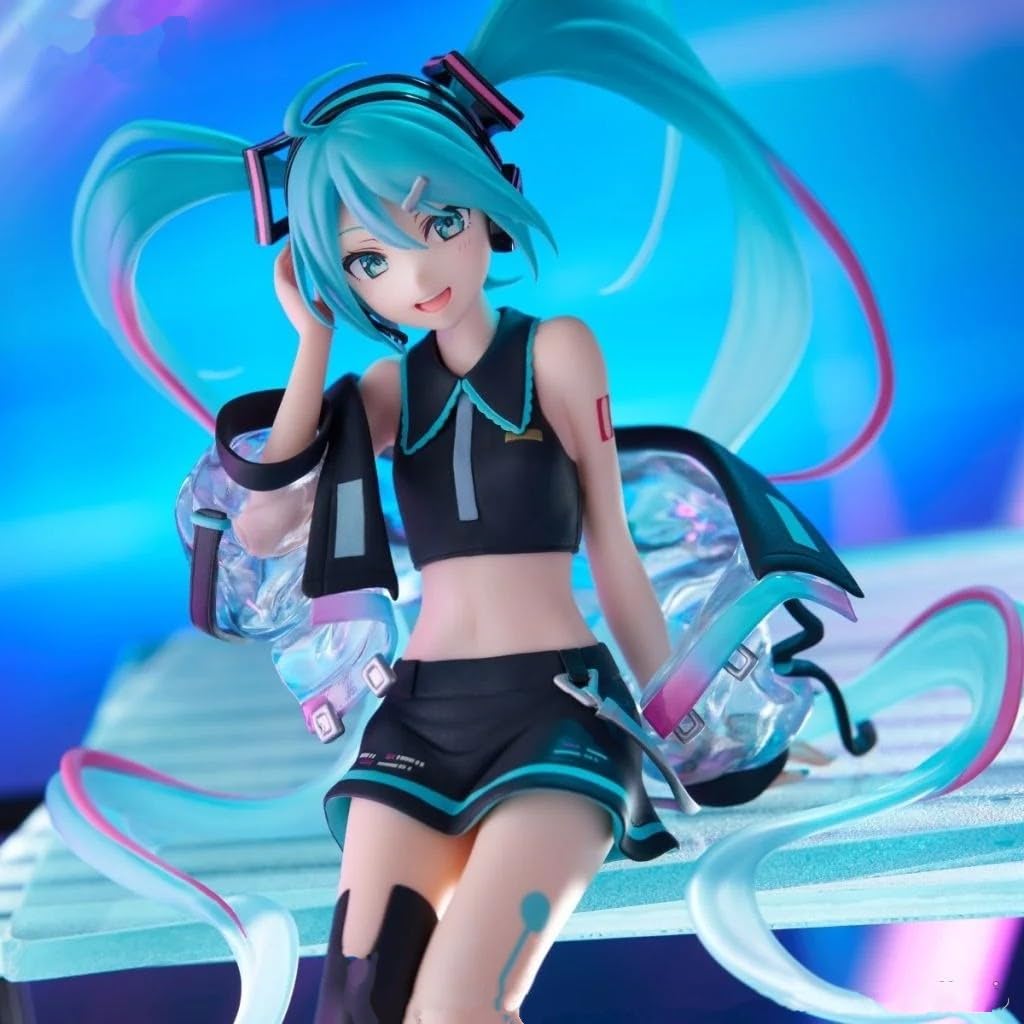 Hatsune Miku - Noodle Stopper PVC Statue Neon Cyber 16 cm (FURYU)