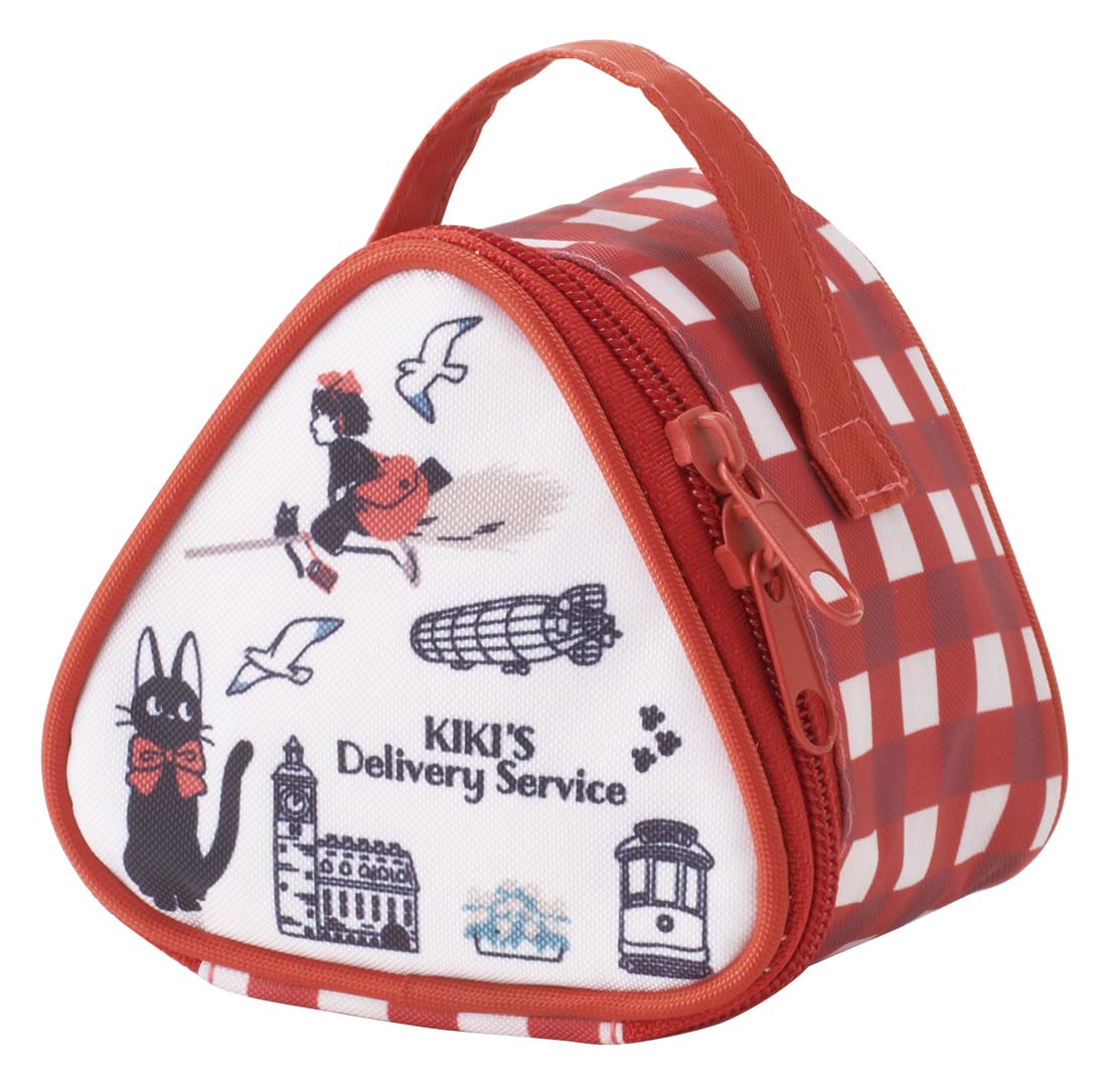 Skater KONC2-A Insulated Rice Ball Lunch Bag, Onigiri Case, Kiki's Delivery Service 23, Studio Ghibli