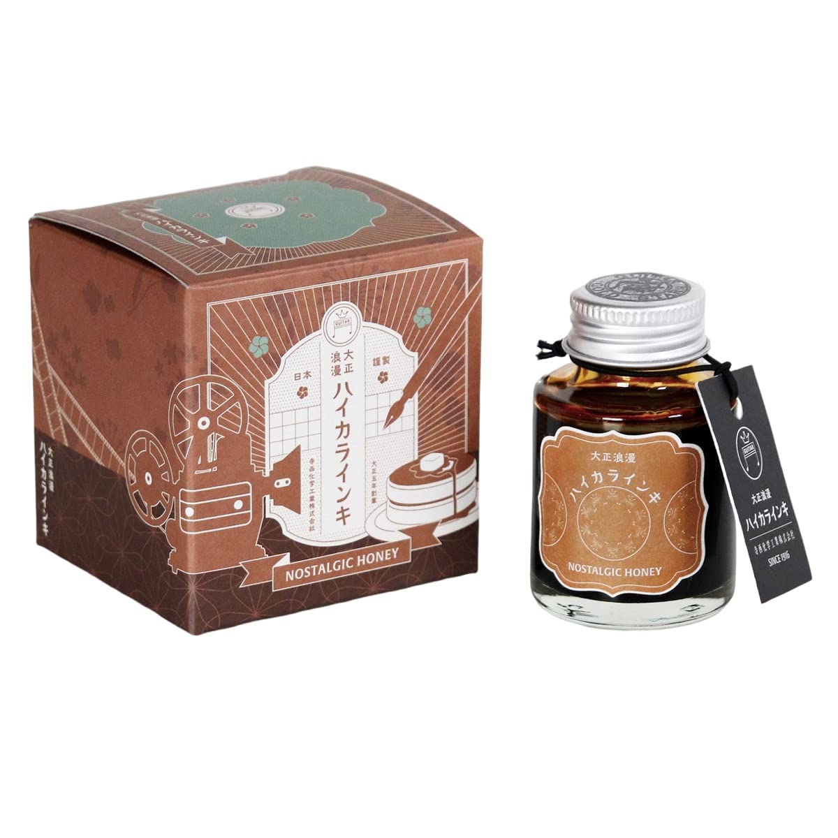 Teranishi Chemical Industry TRH-40ML-T67 Taisho Roman High Color Ink Nostalgic Honey Guitar