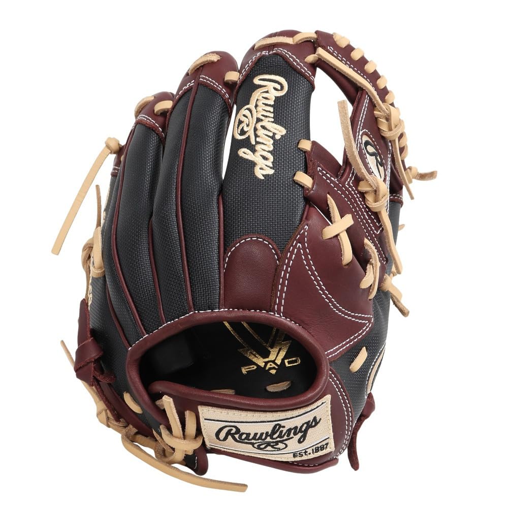 Rawlings Baseball Glove Softball Girls Only Ladies Fit HOH® DP Colors GS5FHDR34 Infielder Sherri/Black 11.5" *Right Throw