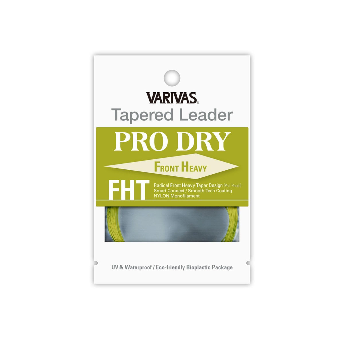 VARIVAS TL-38 Harris Tapered Leader Pro Dry FHT 11ft 3X