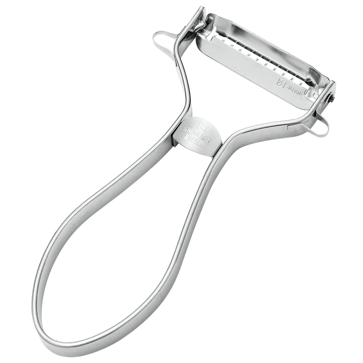 Shimomura Kougyou PG-638 PG-638 Professional Grade Rapid Kick Peeler, Dishwasher Safe, Made in Japan