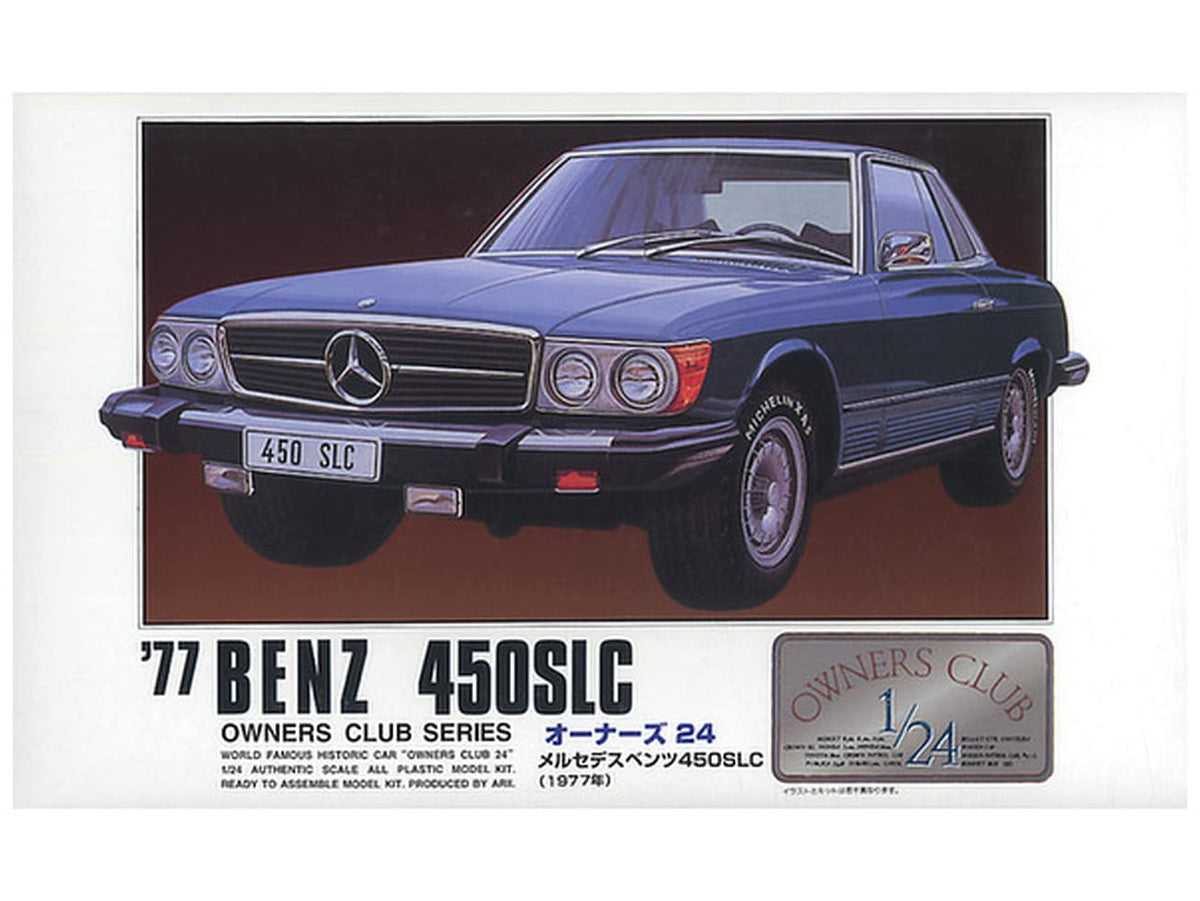 Micro Ace 1/24 Owners Club '77 Mercedes-Benz 450 Plastic Model No. 3
