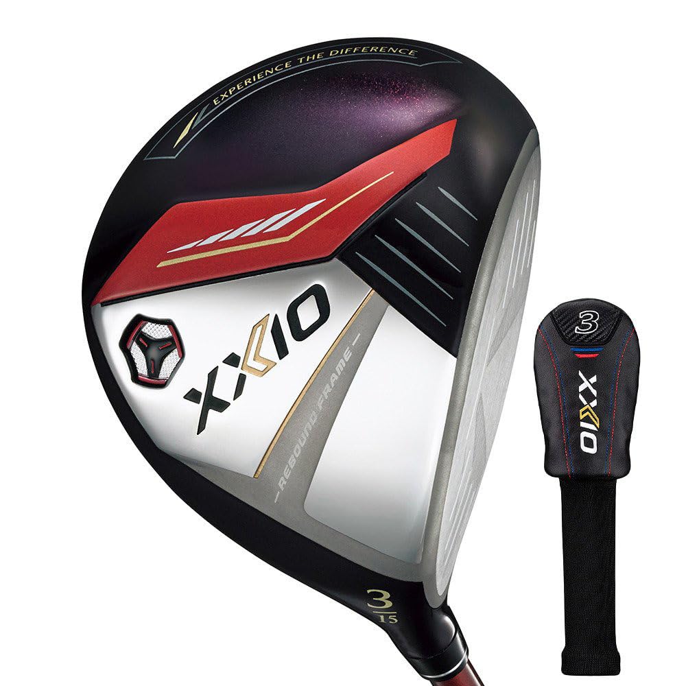 DUNLOP Fairway Wood XXIO XEXCIO Thirteen MP1300 Shaft Carbon Men's Right Red Loft: 15 Degree Number #: 3 Flex: SR