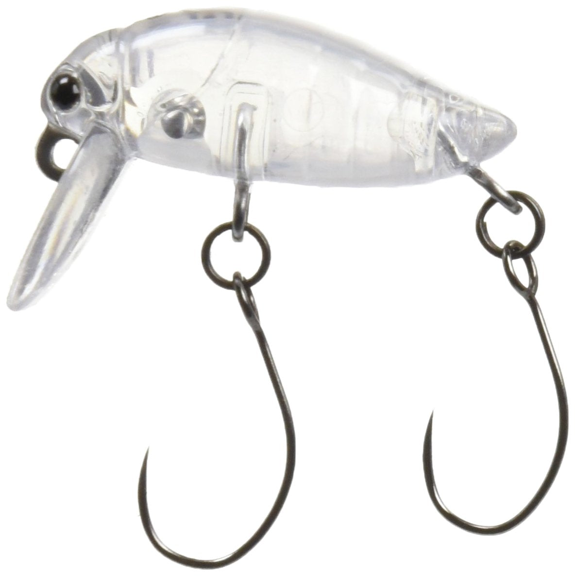 TackleHouse Crankbait Elfin Micro Shicader F 0.9 inches (24 mm), 0.06 oz (1.5 g), Clear #01 Lure