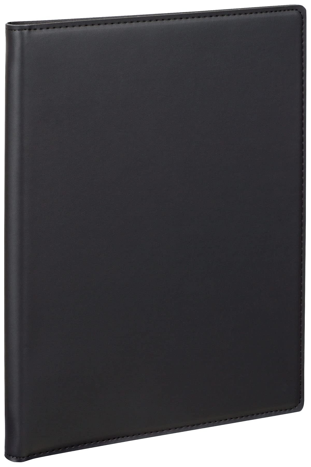 Raymay Fujii QE1126B Loose Leaf Binder, Business Slim, A4, Black