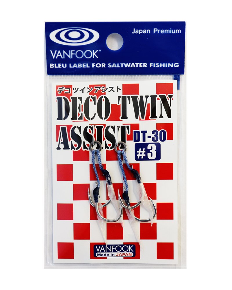 VANFOOK DT-30#3 Deco Twin Assist Silver