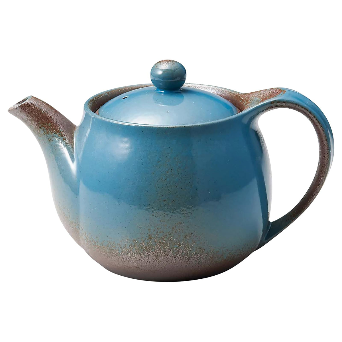 Banko Ware 18366 Pot, Teapot, Large Capacity, For 2-3 People, Capacity: Approx. 14.2 fl oz (420 ml), No. 2, Ozora, Made in Japan