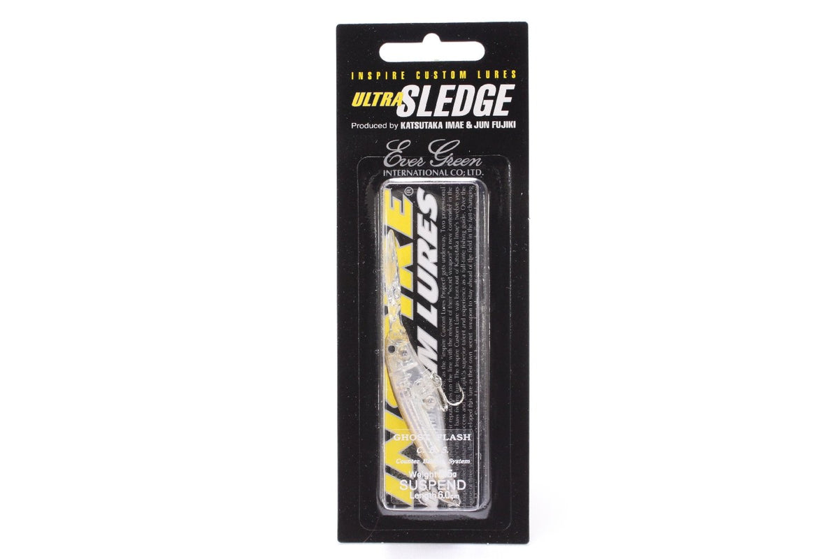 Evergreen #349 Flicker Wakasagi Shad Ultra Sledge, 2.4 inches (6 cm), 0.2 oz (5.5 g)