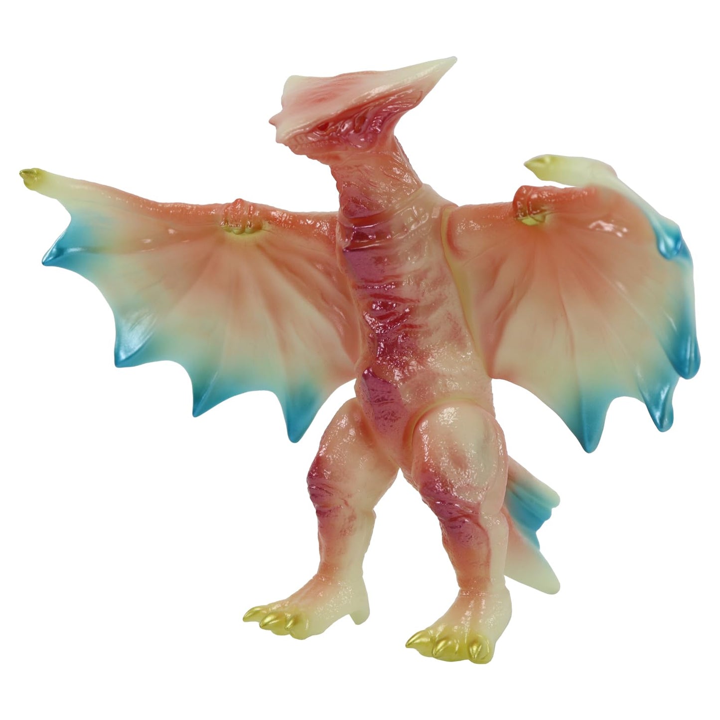 Character Content Production (Ccp) Middle Size Series Gamera 6 Gaos (1995) Luminous Red Ver., Approx. 5.1 inches (130 mm), PVC Pre-painted Complete Figure
