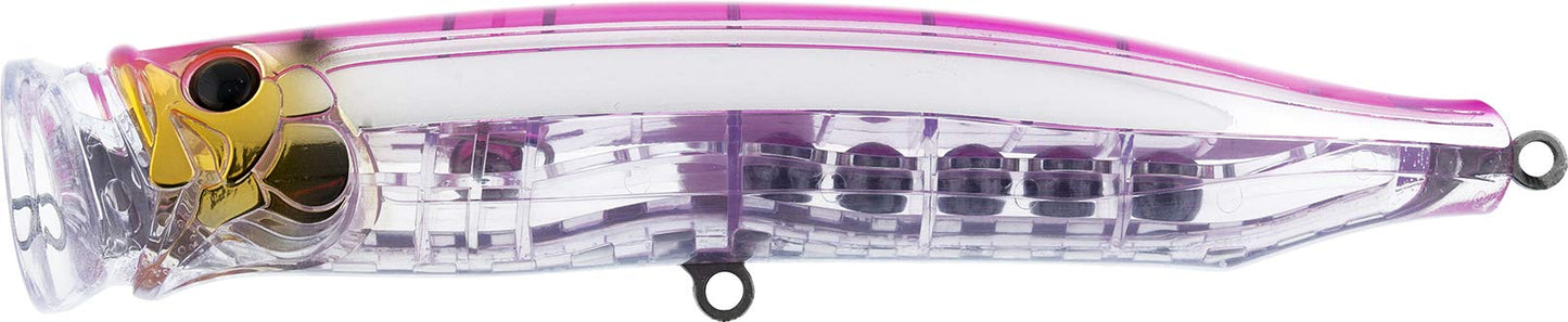 Tacklehouse #NR1 CFP150 Lures Popper Contact Feed Popper 5.9 inches (150 mm) 2.1 oz (60 g) NR Pink Back