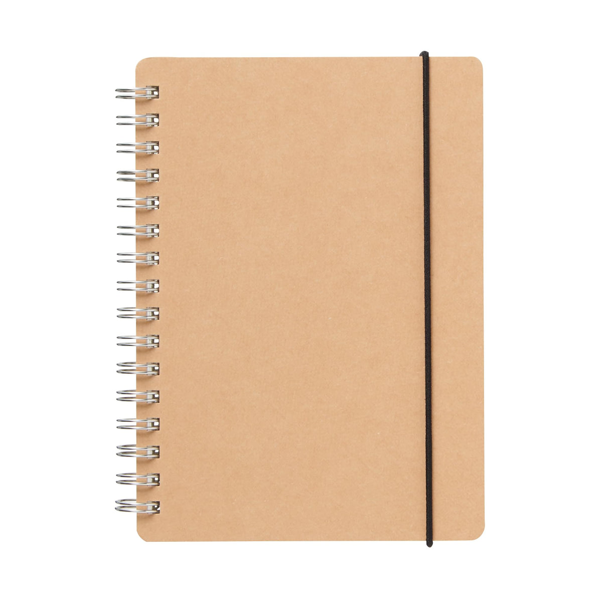 Muji DOUBLE RING NOTEBOOK WITH STRAP DOTTED BEIGE A6 (x5)