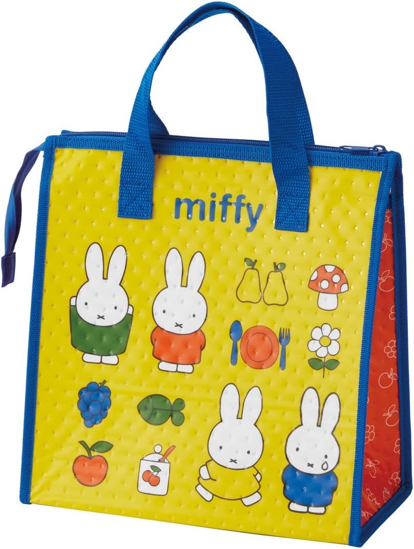 Skater FBC1-A Lunch Bag, Non-Woven Fabric Insulated Bag, Miffy, 21