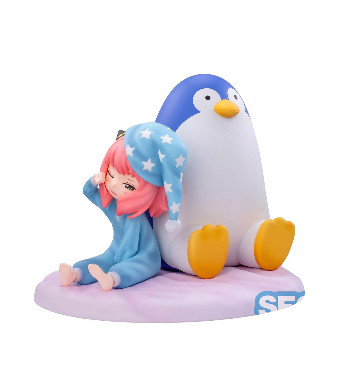 Sega 115-1105115 Luminasta Tv Anime Spy X Family Anya Forger & Penguin Pajamas Figure
