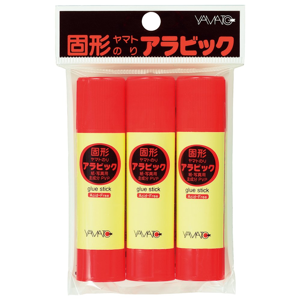 Yamato solid Arabic (glue stick) YS-22 3-pack YS-22H-3P (japan import)