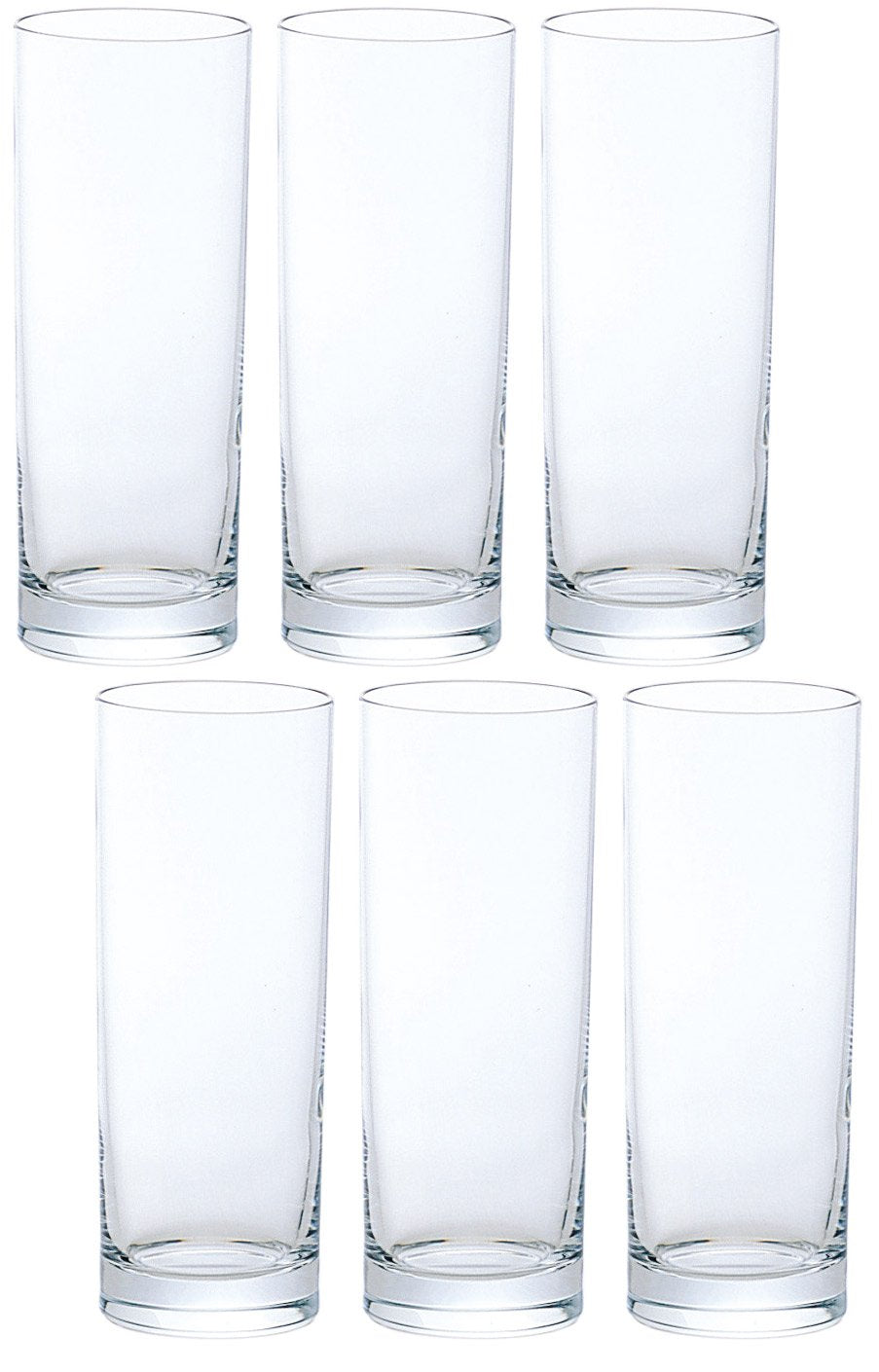 Aderia B6581 Tumbler 12.2fl oz(360ml) G Line Set of 6 Made in Japan