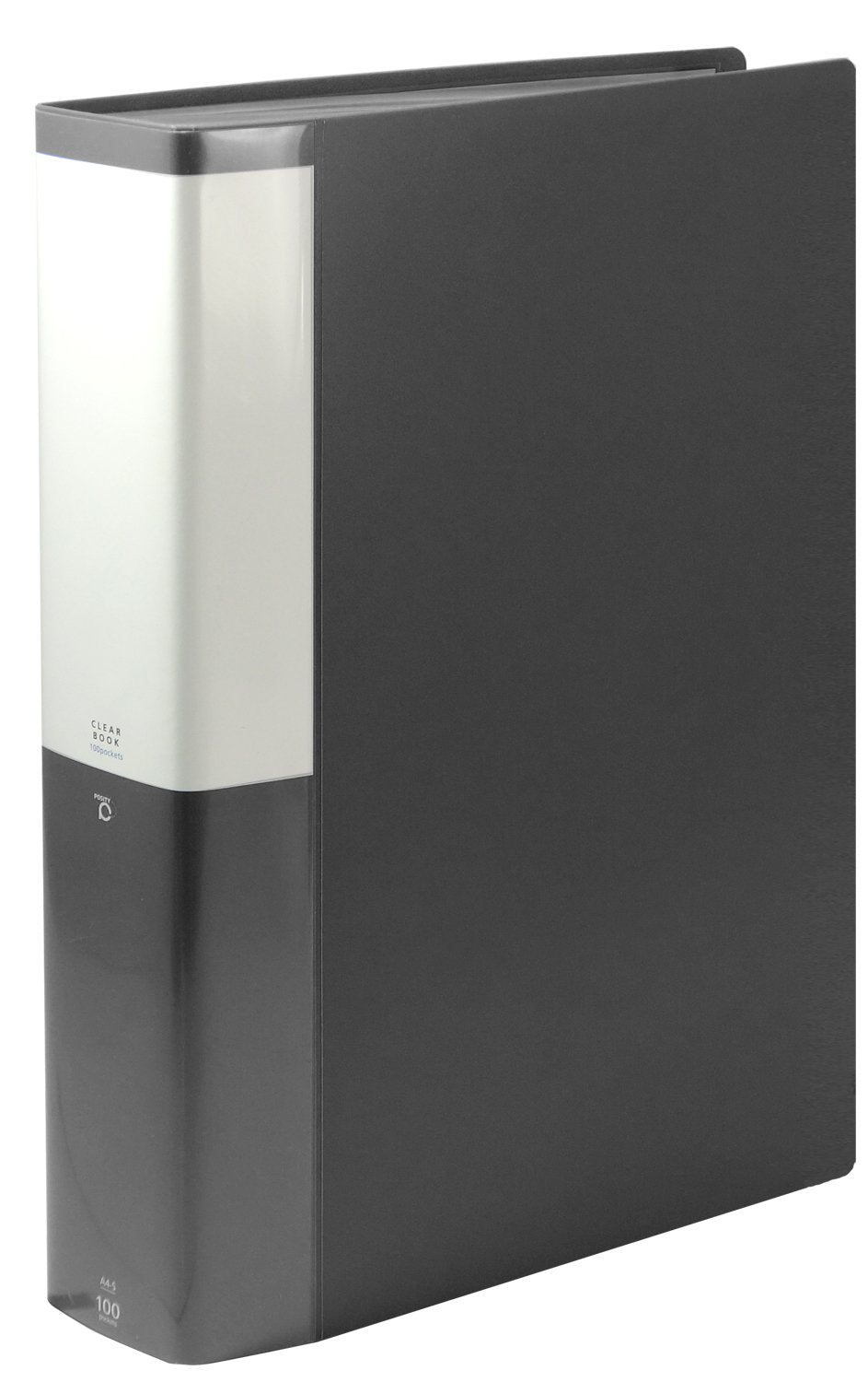 Kokuyo clear book Pojiti A4 100 pocket gray P3 La -L100NDM