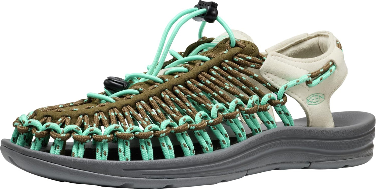 KEEN Women's Uneek Stretch Sneakers Birch Cabbage/Medium / 8