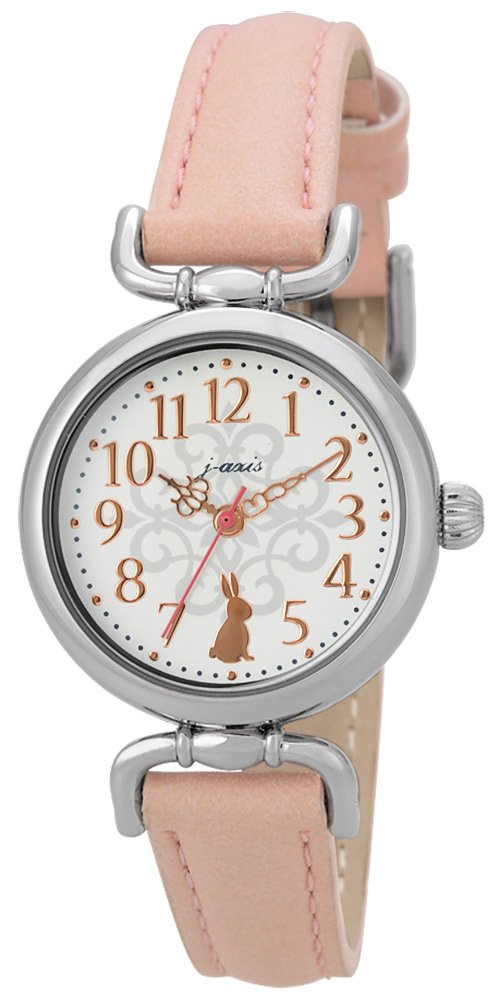 J – Axis Rabbit Motif Cute Women's Watch Animal Antique Watch Pink hl194 – Pi
