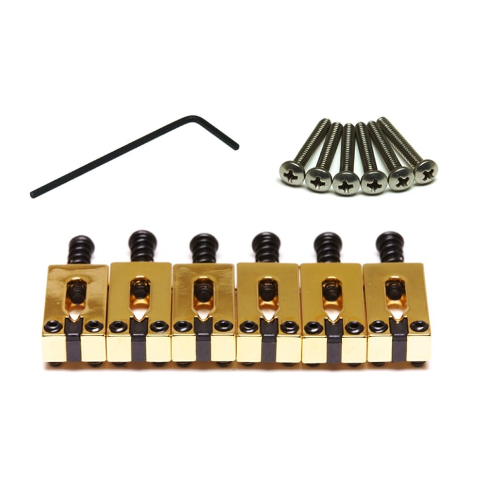 String Saver by Graph Tech Classics Strat & Tele Style 2 3/16" Gold (6 Pcs) PG-8000-FG