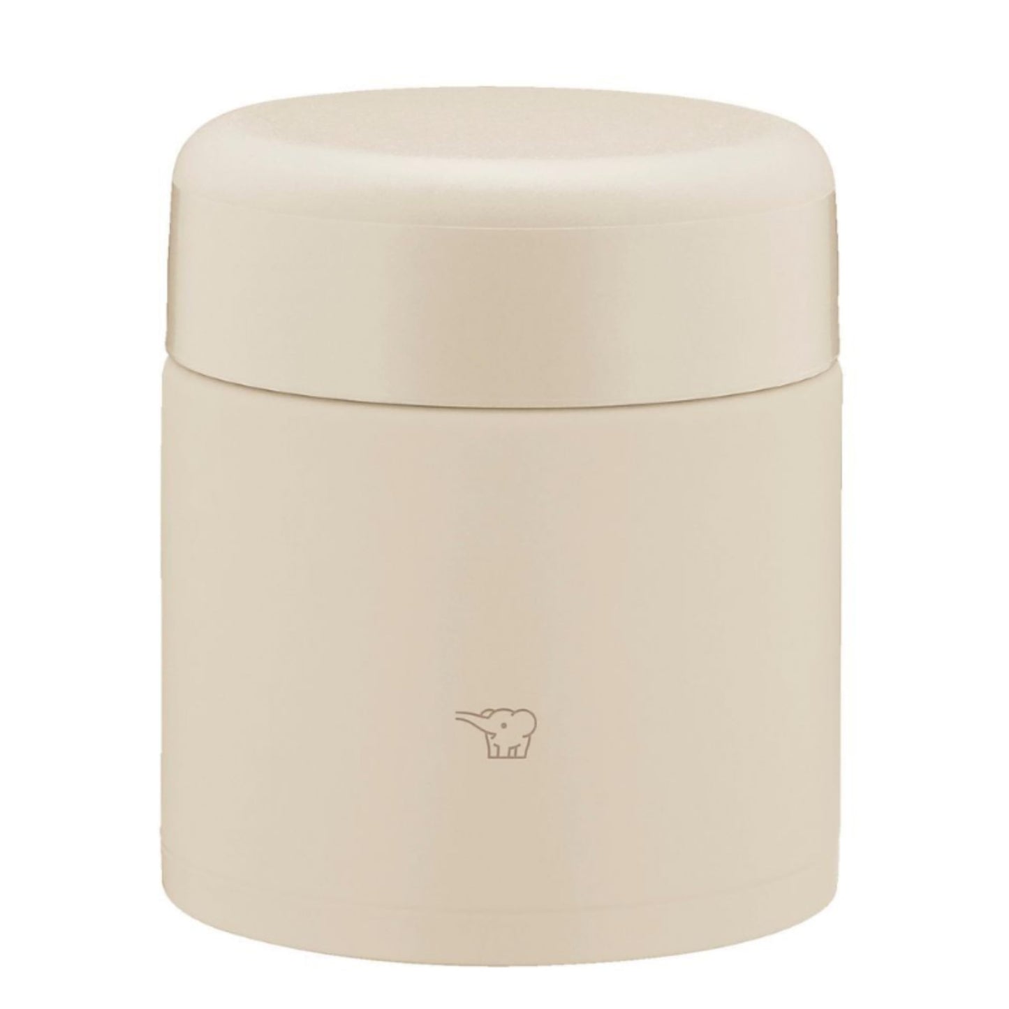ZOJIRUSHI Zojirushi Mahobin Stainless Steel Thermal Soup Jar, Lunch Jar, Seamless 10.1 fl oz (300 ml), Beige, Integrated Lid and Seal, Easy to Clean, 3 Pieces Only Wash SW-KA30-CM