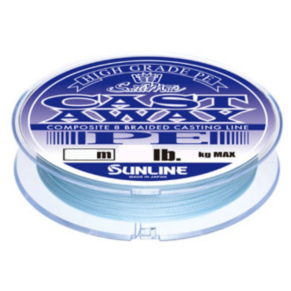 SUNLINE PE Line Saltimate Cast Away 200 m 50 lb Pearl Blue