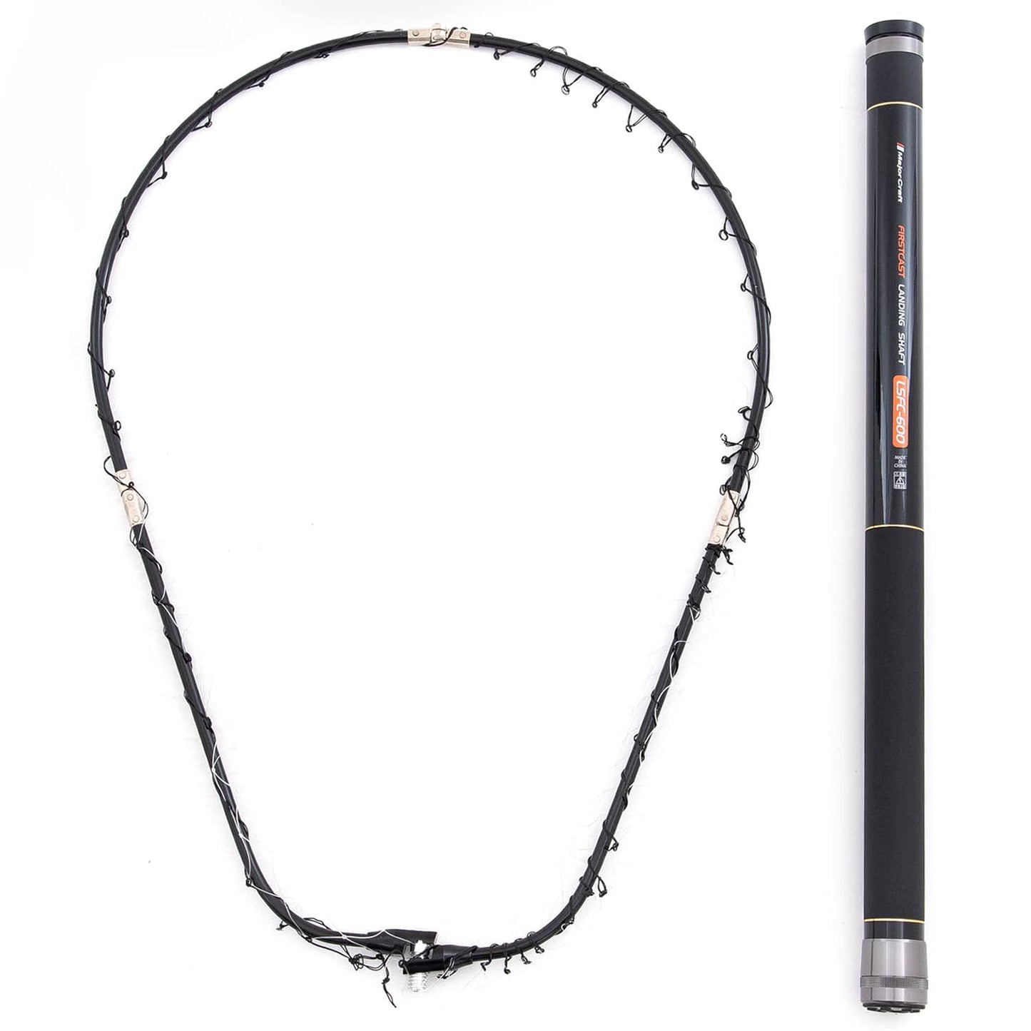 Major Craft LSFC-600 (2022 Model) Face Cast Landing Shaft Landing Net Set, Kosugitama Pattern Set