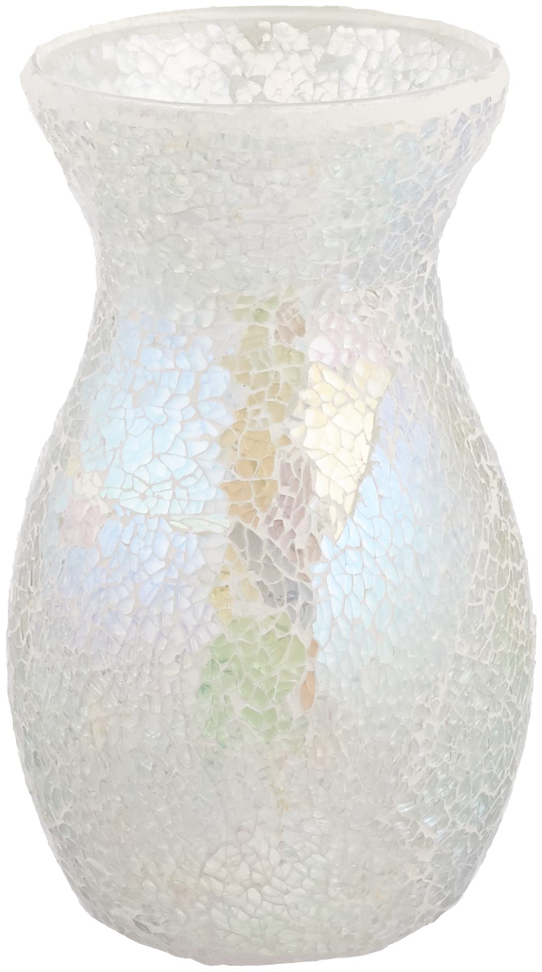 Paseo EM-08AR Glass Flower Base, White, Size: Approx. φ0.4 inches (11 cm), H 8.1 inches (20.5 mm)