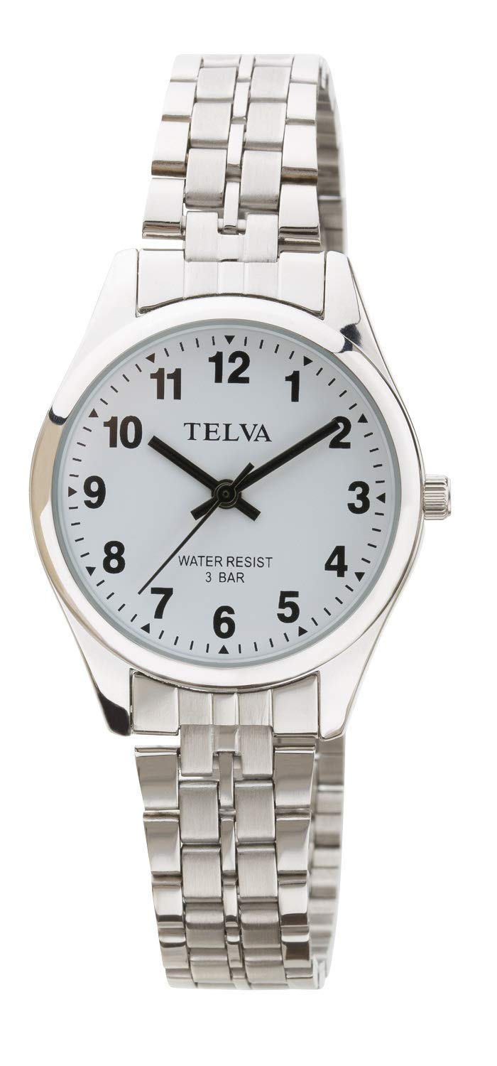 Crepha TE-AL148-WTS Women's Analog Waterproof Bracelet White Silver Watch