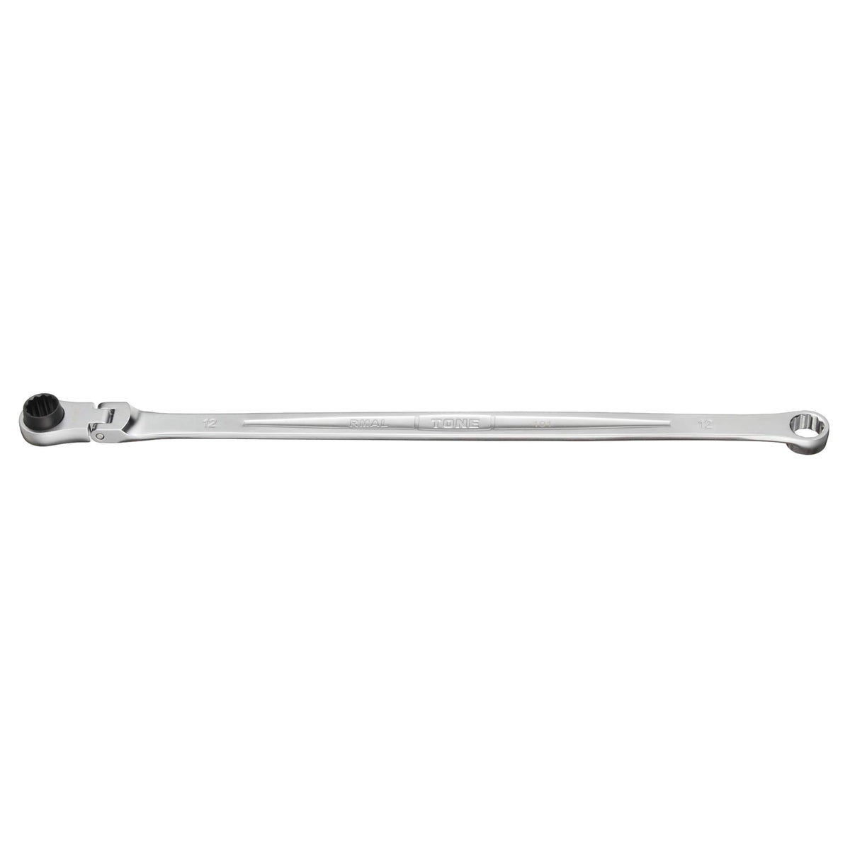 TONE Ratchet Ring Wrench Long Flex Head RMA-12L 12mm