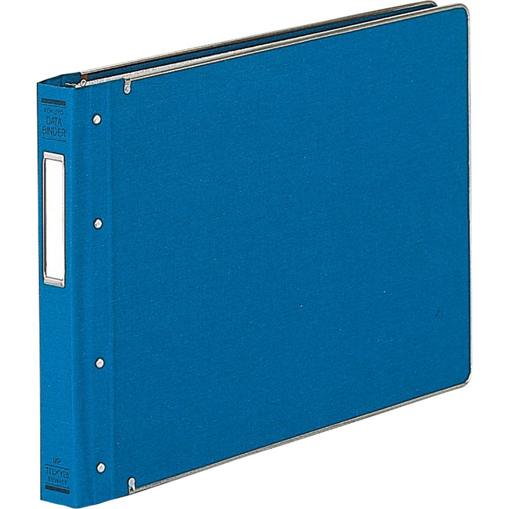 Kokuyo data binder W burst for cover cloth attached 350-sheet 22 hole EBW-51