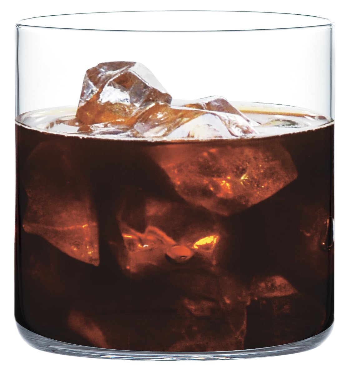 Toyo Sasaki Glass B-09127CS Whiskey Glass, Rock Glass, 12.8 fl oz (355 ml), Thin On the Rock Glass, Shatter-Resistant, Cup, Made in Japan, Dishwasher Safe