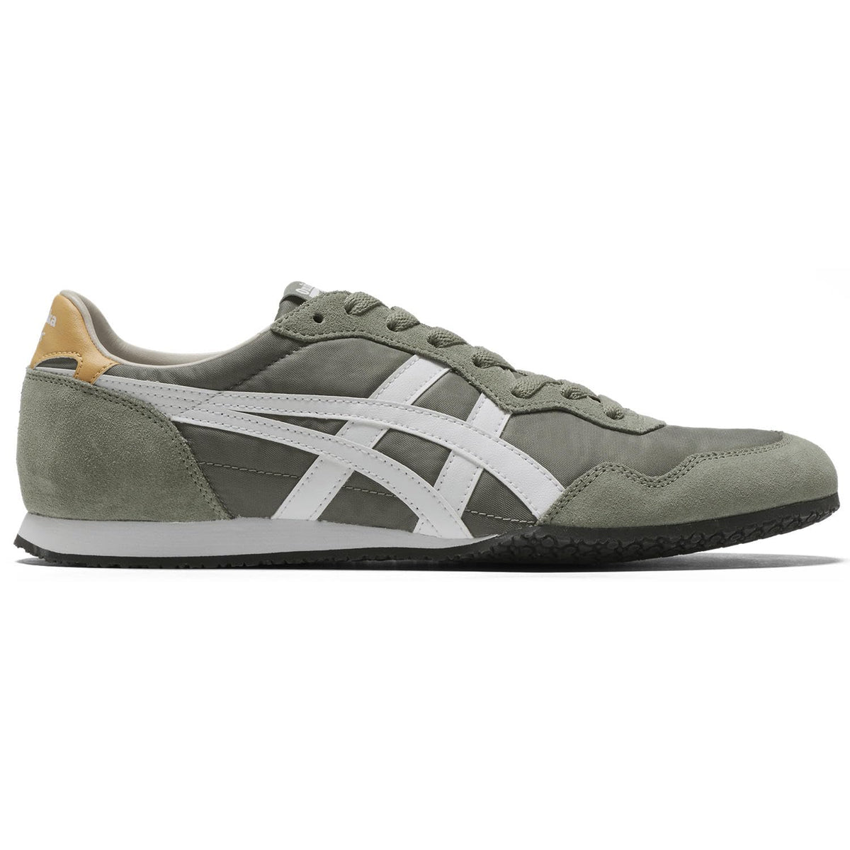 Onitsuka Tiger SERRANO Sneakers Boots, Burnt Olive / White, 24.0 cm