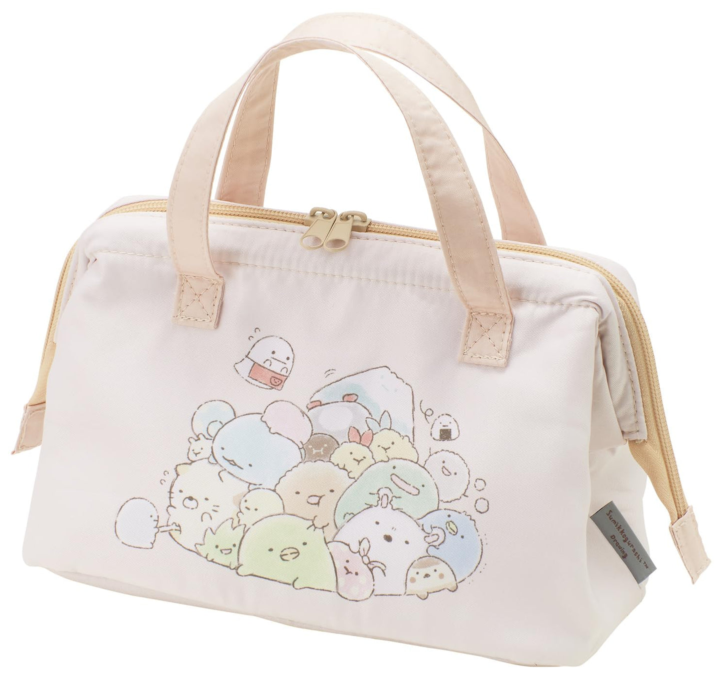 Skater KGA1-A Lunch Bag, Cooling Pouch, Women's, Sumikko Gurashi, Drawing
