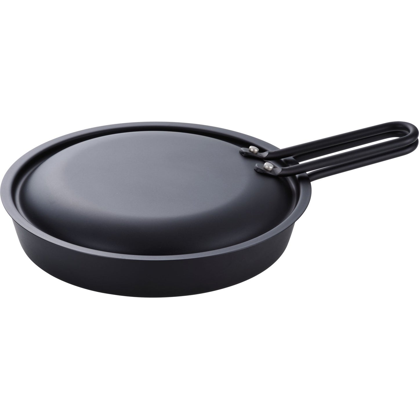 Wahei Freiz Lancini LR-7753 Fish Grill Pan Turns Into An Oven! Outdoor Camping Iron Grill Pan with Lid, 7.1 inches (18 cm)