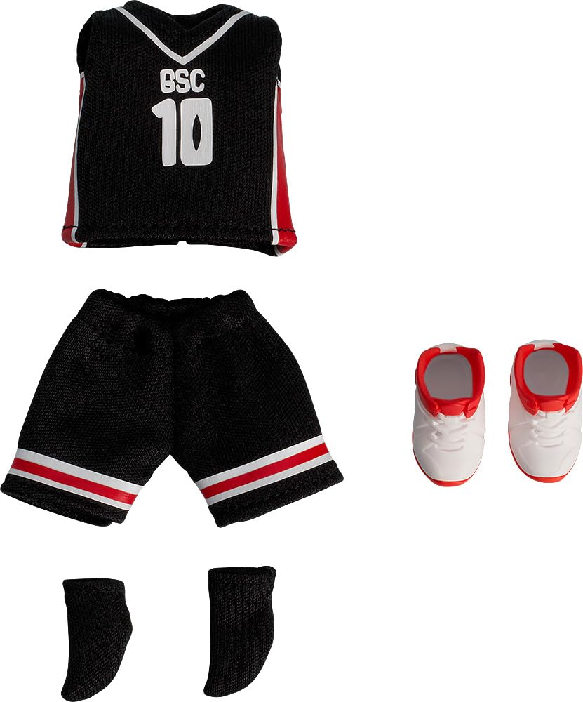 Good Smile Company Nendoroid Doll: Basketball Uniform (Black) Outfit Set